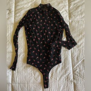 Roses Bodysuit Top